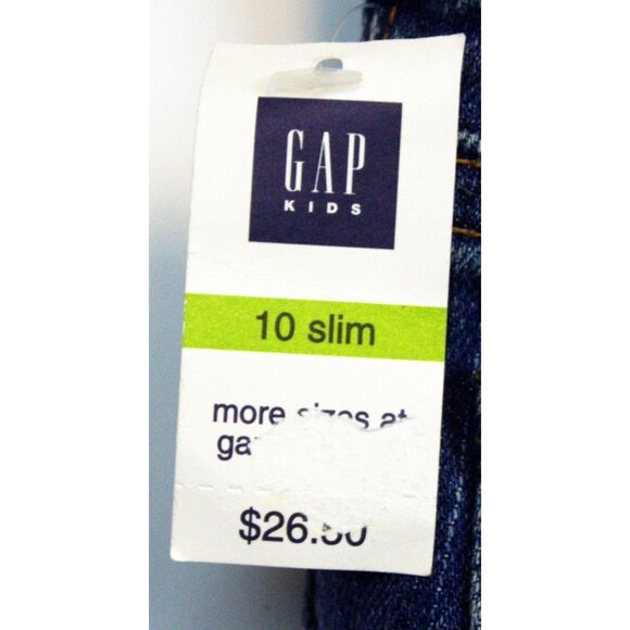 NWT GAP 2 Piece Outfit Set Pink Heart Gems Shirt Blue Jeans Size Large 10 - Picture 13 of 16